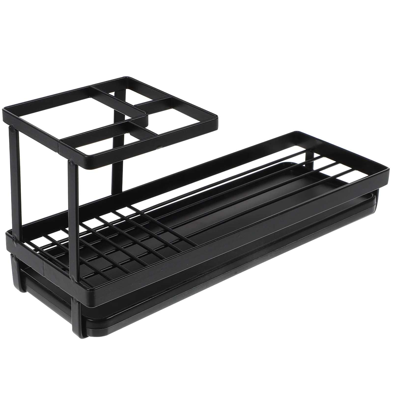 

Toothbrush Toothpaste Holder Carbon Steel Electric Toothbrush Rack Metal Mug Stand For Bathroom Organizer Decor