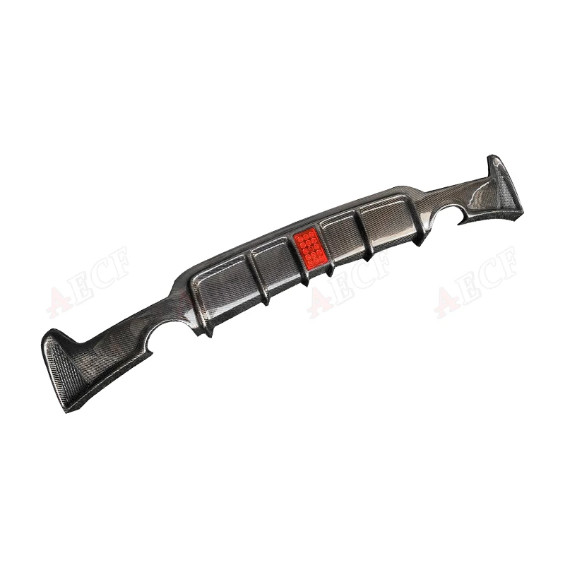 

Carbon Fiber Rear Bumper Lip Diffuser Spoiler For BMW 4 Series F32 F33 F36 Splitter Apron Guard Body Kit Car Accessories