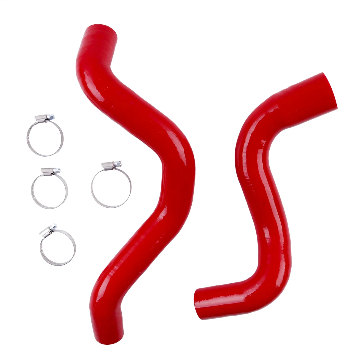 

For GM 3800 3.8L Pontiac Grand Prix / Chevy Impala Monte Carlo Upper Lower Radiator Silicone Hoses Kit +Clamps 2Pcs 10 Colors