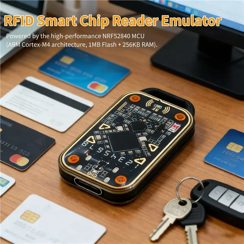 B24B Chameleon 3.0 Smart Card Emulator Upgrade With Read Write RFID Smart Chip ID IC Reader Tag Copier Functionality Copyer