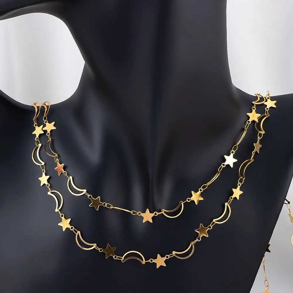 

Accessories Stainless Steel Hollow Chain Flat Chain 1 Meter Length Heart Connecting Chain Jewelry Making Chain Bracelet Making
