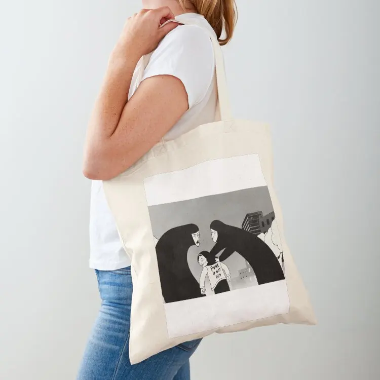 

Punk is not ded, Persepolis Tote Bag Handbags women handbag hand bag ladies reusable grocery bags