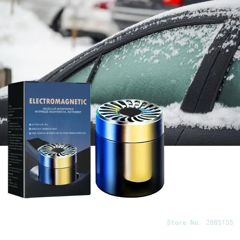 

Electromagnetic Deicer Molecular Interfaces Snow Remover Device Car Antifreeze Ice Melting for Quick Safe Winter Driving