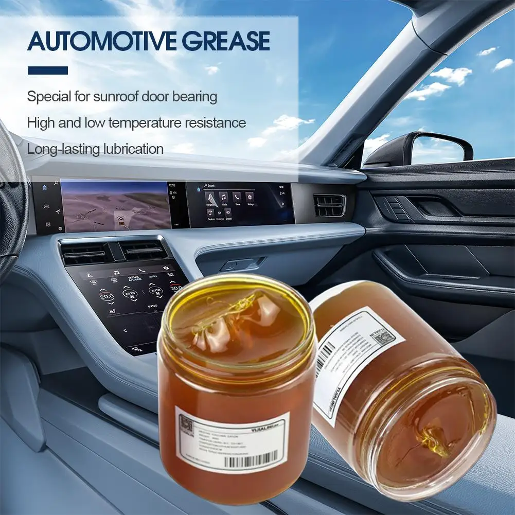 300g Automobile Grease Lubricant For Bearing Gears Sunroof Door Bearings High/Low Temperature Resistant Long Lasting Lubric O4N7