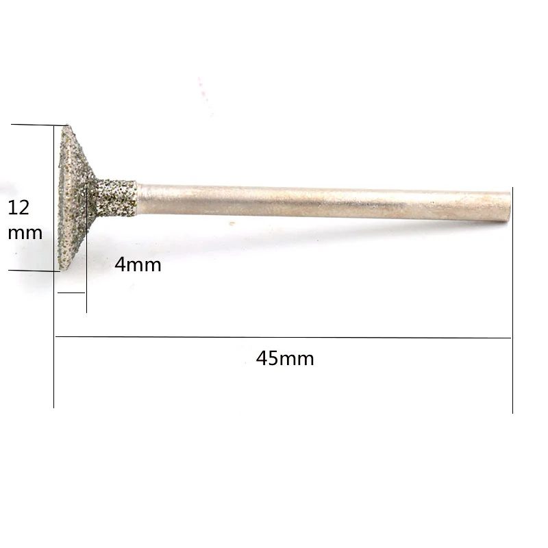 C3-نوع غرامة الحبوب الصنفرة الماس طحن لدغ الأسنان طحن بت 200 حصى جلخ رئيس ل مطحنة القالب أدوات دريمل الدوارة #2