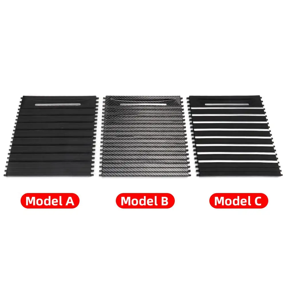 Persiana enrollable deslizante para Interior de coche, portavasos de agua y bebidas, cortina embellecedora para BMW X5, X6, F15, F16, 2014-2018,