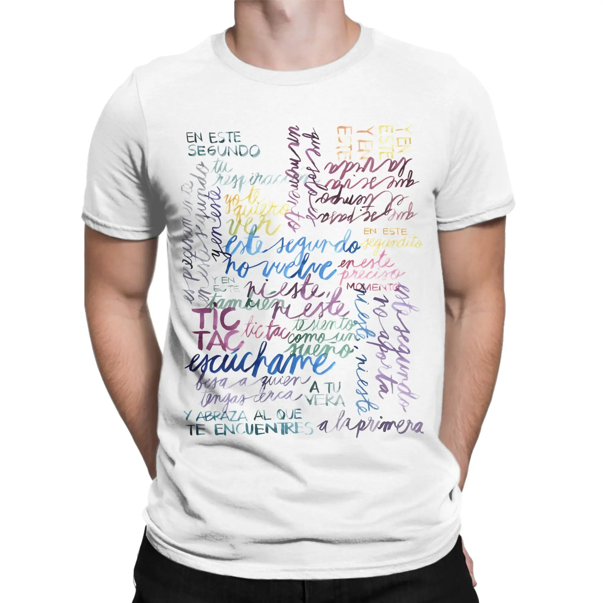 Este Segundo Alejandro Sanz T Shirt Beach  Trending T Shirts Men Cotton O Neck Plus Size Top Tees Short Sleeve Awesome Tops