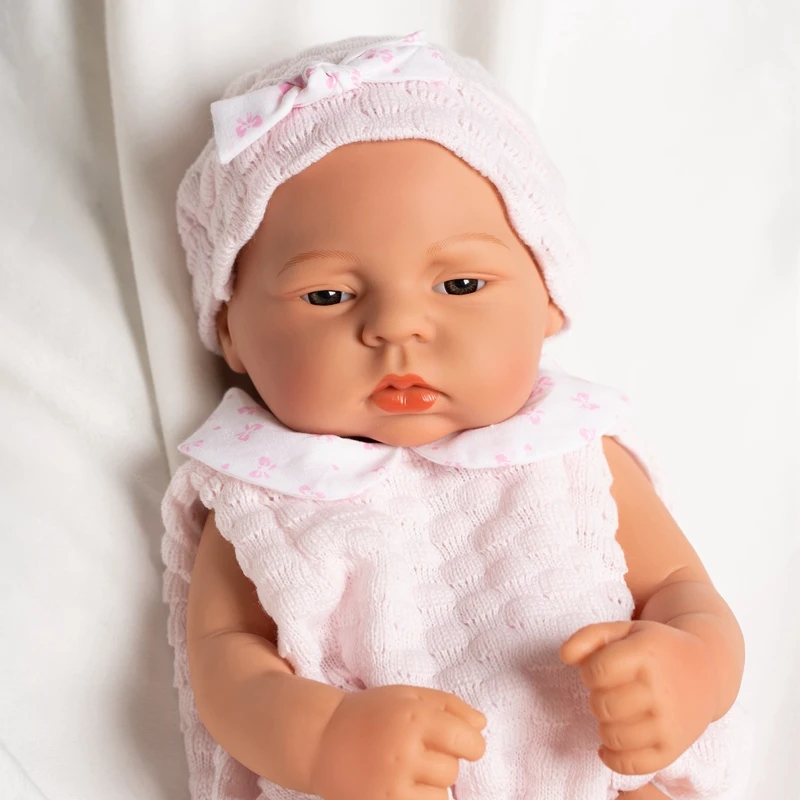 15.75inch Realistic Doll 40cm Reborn Doll Toys Lifelike Reborn Dolls Full Body Vinyl Doll Toys For Women Christmas Birthday Gift