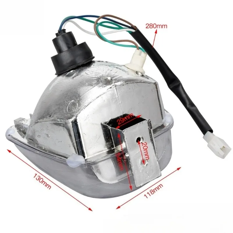 

New for ATV Headlight Head Light Lamp Assembly Wheeler Accessories for 50Cc 70Cc 90Cc 110Cc 125Cc 150Cc Taotao 4