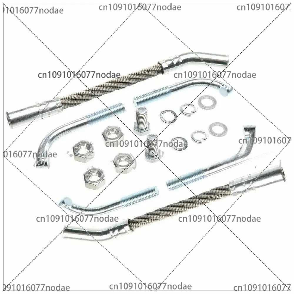 

Full Reverse and Non-Reverse Equipment Single Bolt Mount Ice Scraper Kit Replacement for Snowmobiles