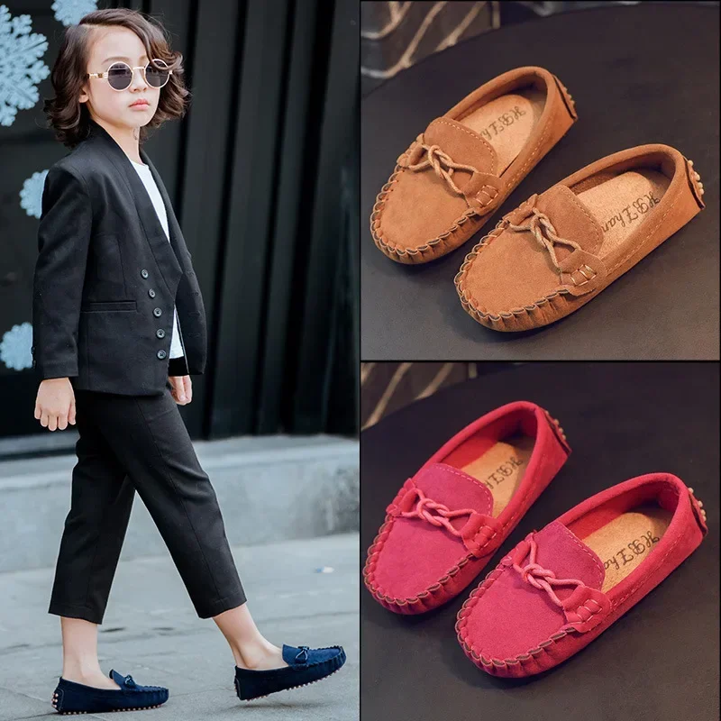 Zapatos Niña Child Flat Shoe Spring Autumn TPR Boy Casual Shoe Girl Loafers Shoes Comfort Sports Shoes Child Shoe Boy Shoes 여아구두