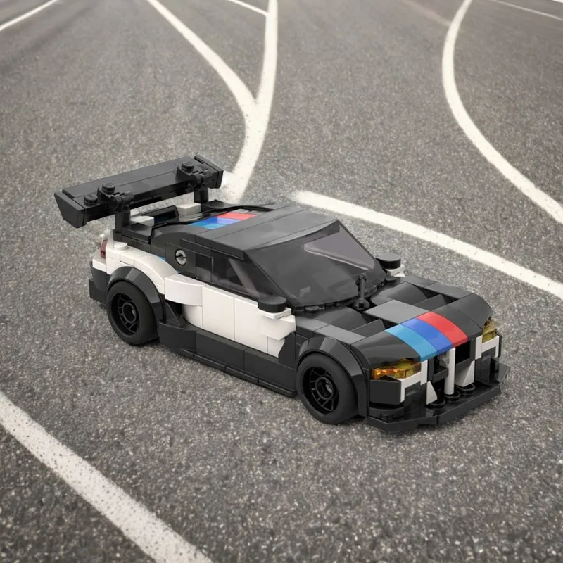 

363 шт. Moc Speed Champion BMWing M4 GT3 RECOLORED Креативная модель Развивающие строительные блоки Игрушка в подарок для детей