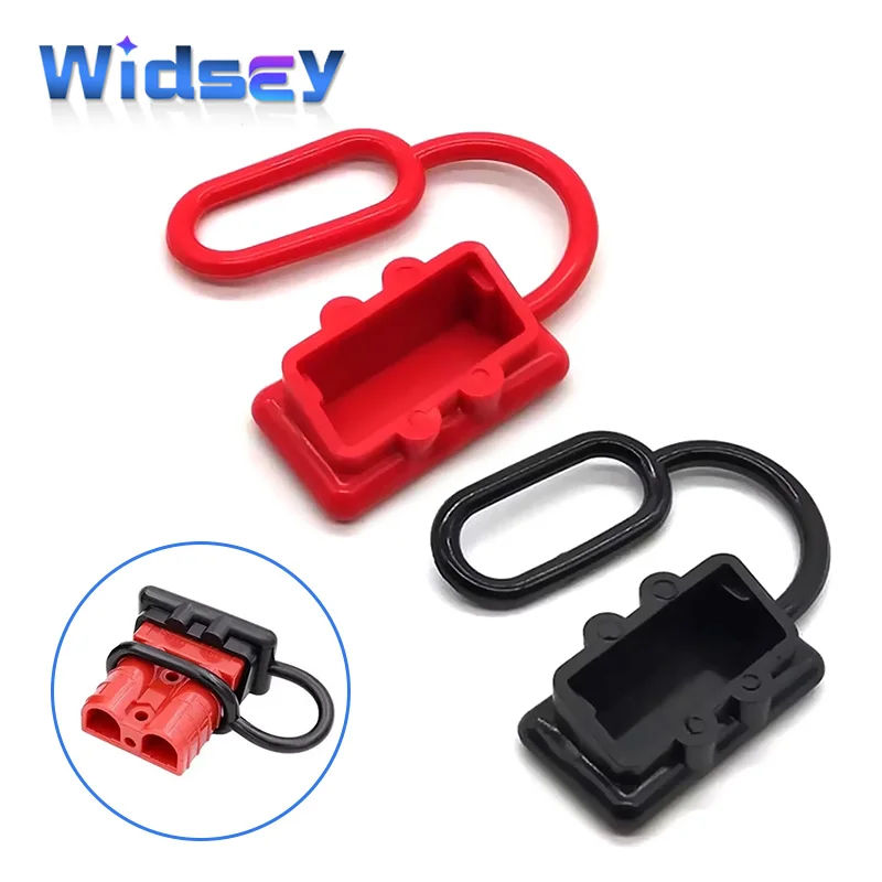 1pc Dust-proof Cover for Male Female Anderson Connector Rubber Dustproof Cap for 50/120/175/350A Anderson Electric Vehicle Plug