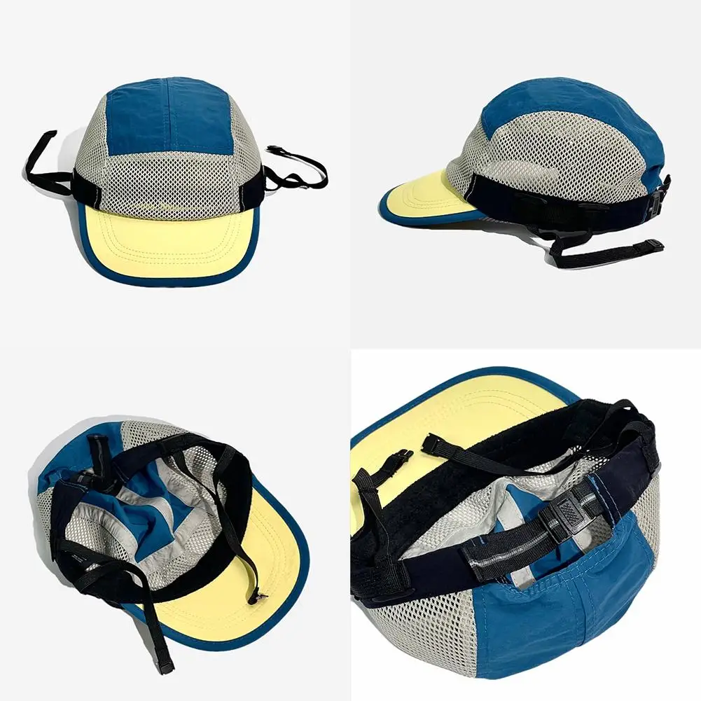 Summer Outdoor Sports Anti-Drop Mesh Surf Hat Uv Shade Breathable Quick Dry Riding Fishing Mountaineering Sun Hat