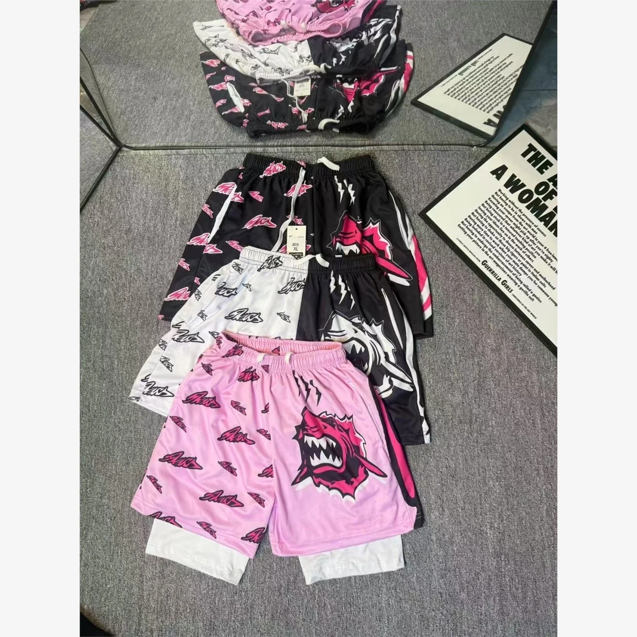 

Брюки High Street Ark ort, мужские брюки Qui Dry для тренировок по бегу, четвертые бальные брюки длиной до колена, дышащие прямые повседневные брюки...