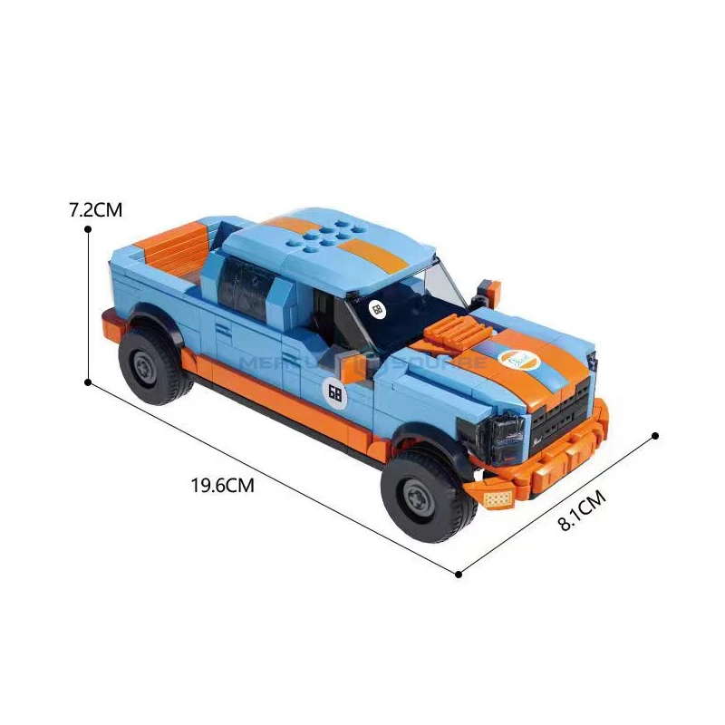 F-150 Pickup Truck Jeep SUV MOC 66004 Off-road Car Building Blocks Transportation Vehicle Bricks Model Boys Kids Ideas Toy Gift