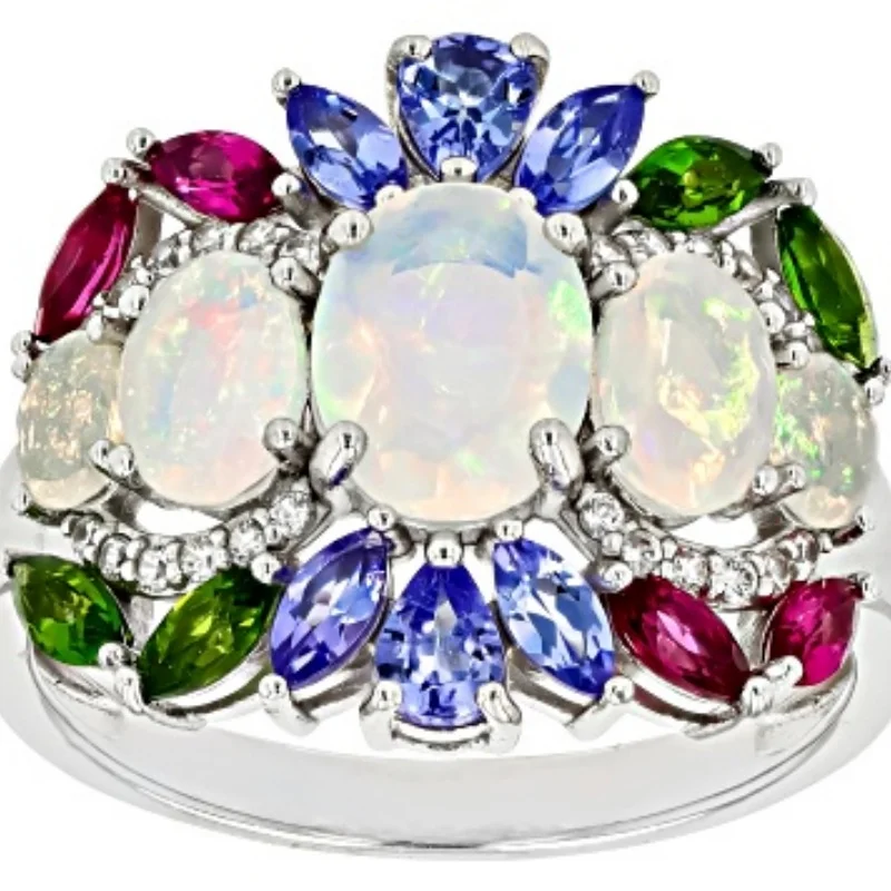 Wunderschöner, funkelnder, mit synthetischem Zirkonia eingelegter silberner Ring für Damen, modisch, temperamentvoll, für Bankett, Hochzeit, Jahrestag, Schmuck, Kunsthandwerk
