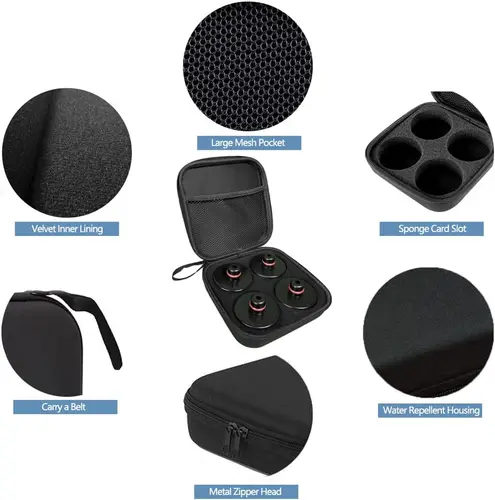 Imagen 2 del producto Juego de almohadillas de elevación compatibles con Tesla Model 3 S X Y 4, discos de goma con estuche de almacenamiento, accesorios para vehículos Tesla