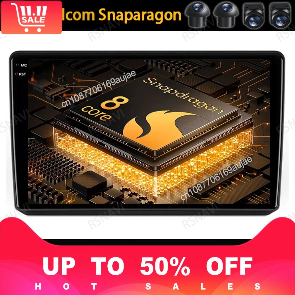 راديو السيارة أندرويد 15 لنيسان الميرا 3 2012-2018 ستيريو QLED الملاحة نظام تحديد المواقع رئيس وحدة مشغل فيدو اللاسلكية Carplay السيارات DVD #1