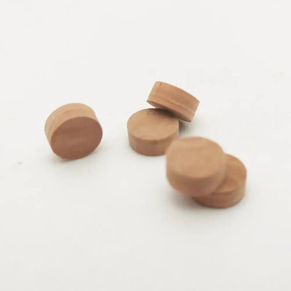 5pcs Trombone Water Key Cork Plugs for Trumpet & Trombone – Compact, High-Absorption Repair Parts
