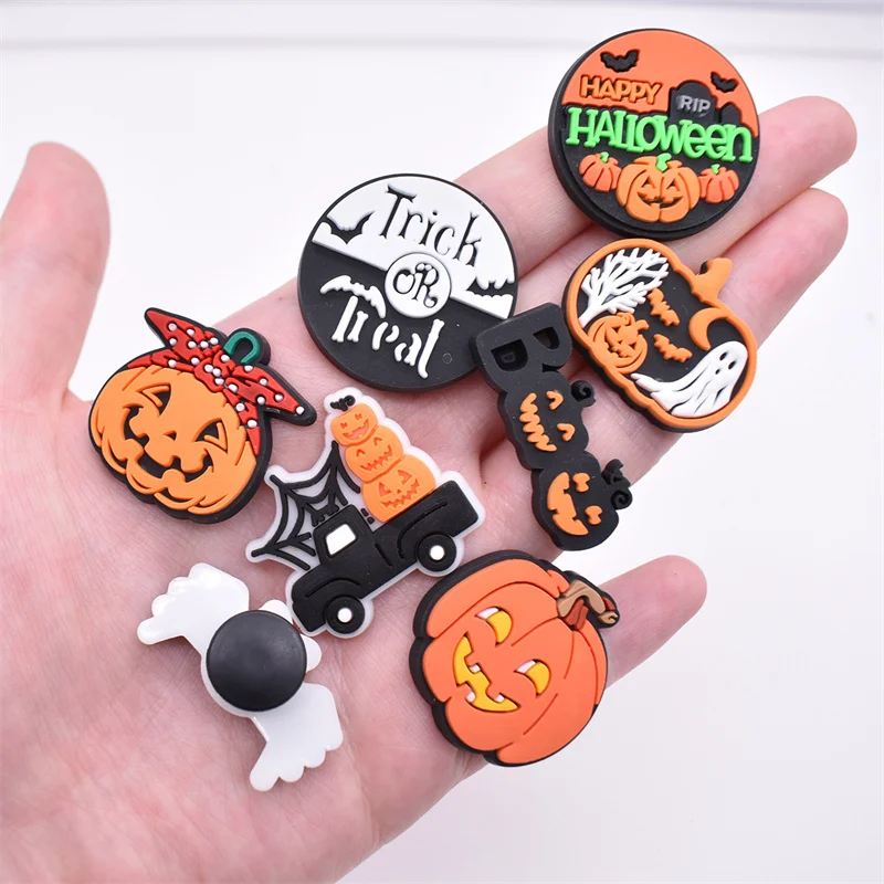 Happy Halloween Cute Pumpkin Pin Cartoon Cat Ghost Enamel Pin Brooch Lapel pin Jackets bag badge jewelry gift for kids