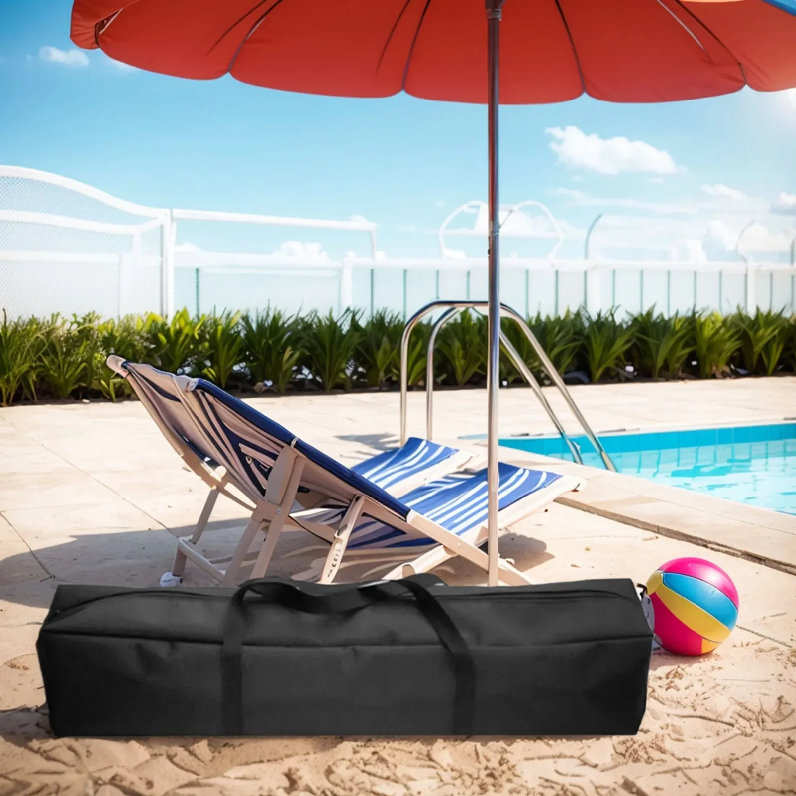 

Umbrella Carrying Bag Storage Bag Beach Umbrella Beach Umbrella Container Patio High Quality Oxford Cloth Pouch Carrier