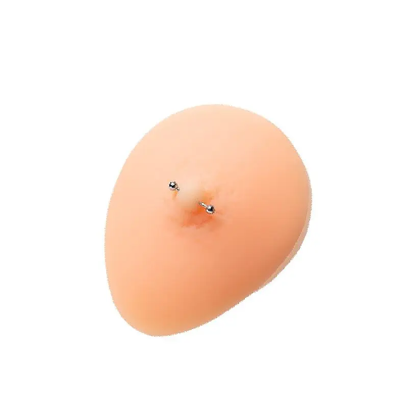 Molde de silicona de alta calidad para práctica de tatuajes, maquillaje permanente para principiantes, 3D, pecho falso, Areola, gran oferta