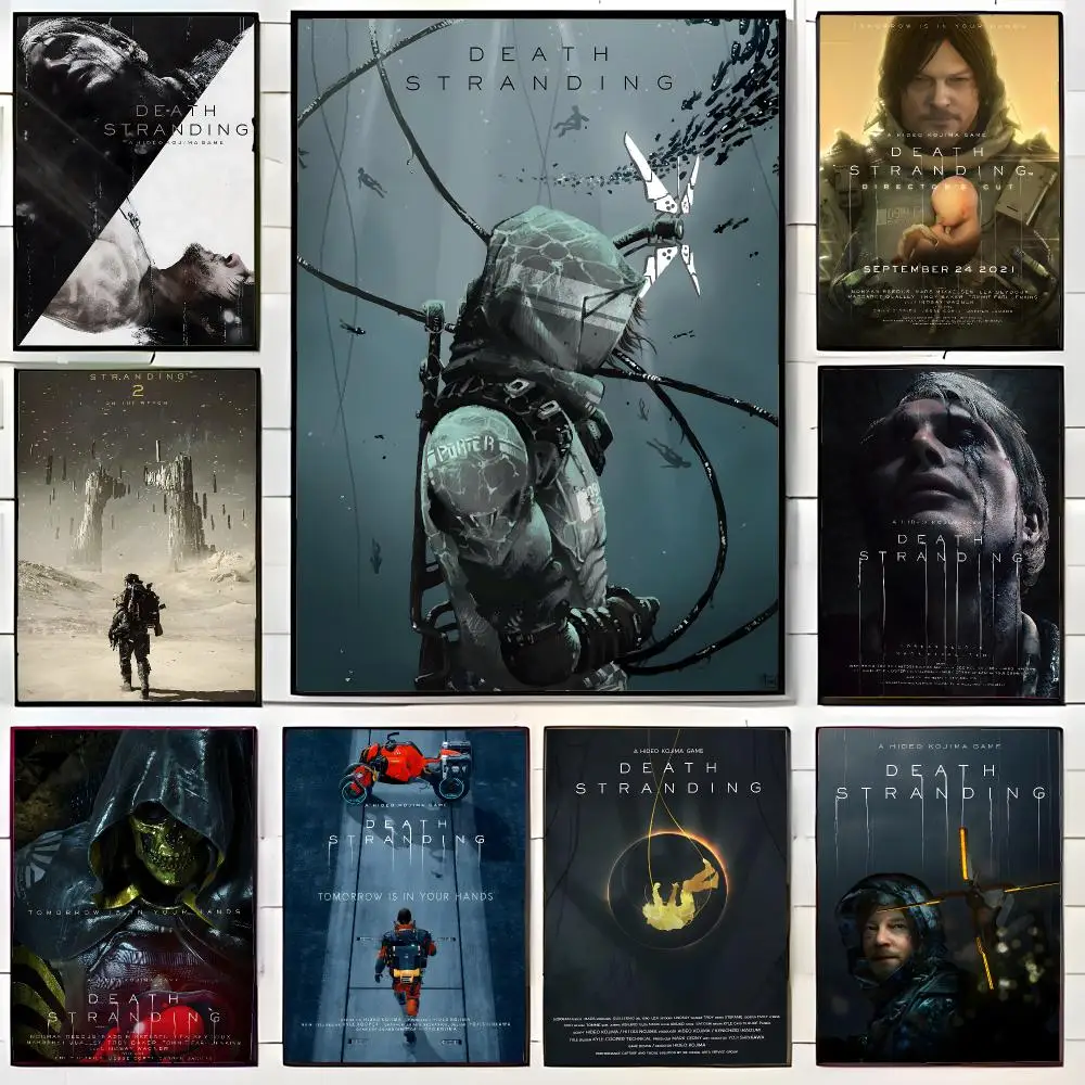Mysterious Game D-Death Stranding Poster Wall Art Print Decorative Mural Home Decor Gift Unframed