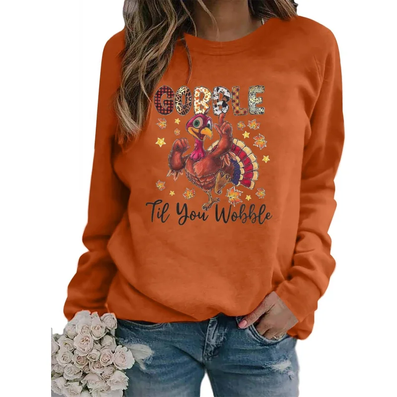 

Thanksgiving sweatshirt, fun turkey day pullover