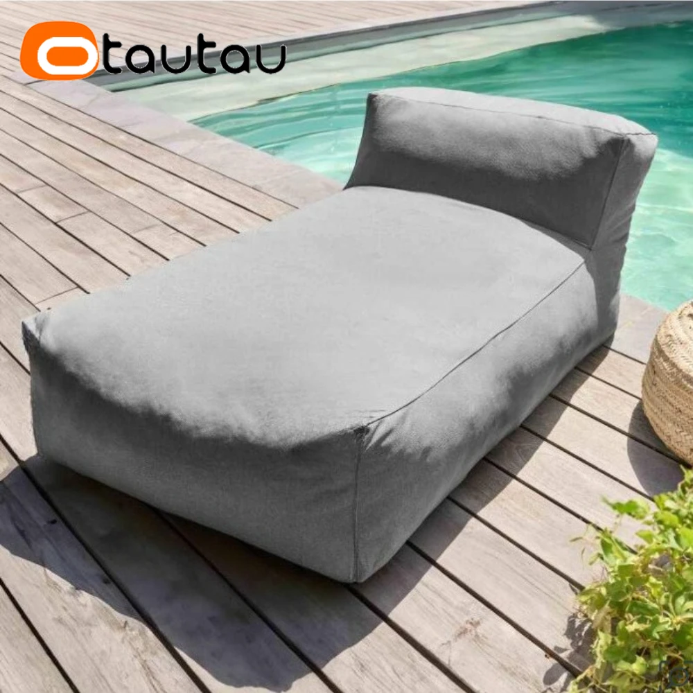 OTAUTAU في الهواء الطلق كيس فول غطاء المتسكع حمام سباحة شاطئ أريكة سرير SF405 【لا حشو بالداخل! تحتاج إلى شراء حشو بنفسك!】