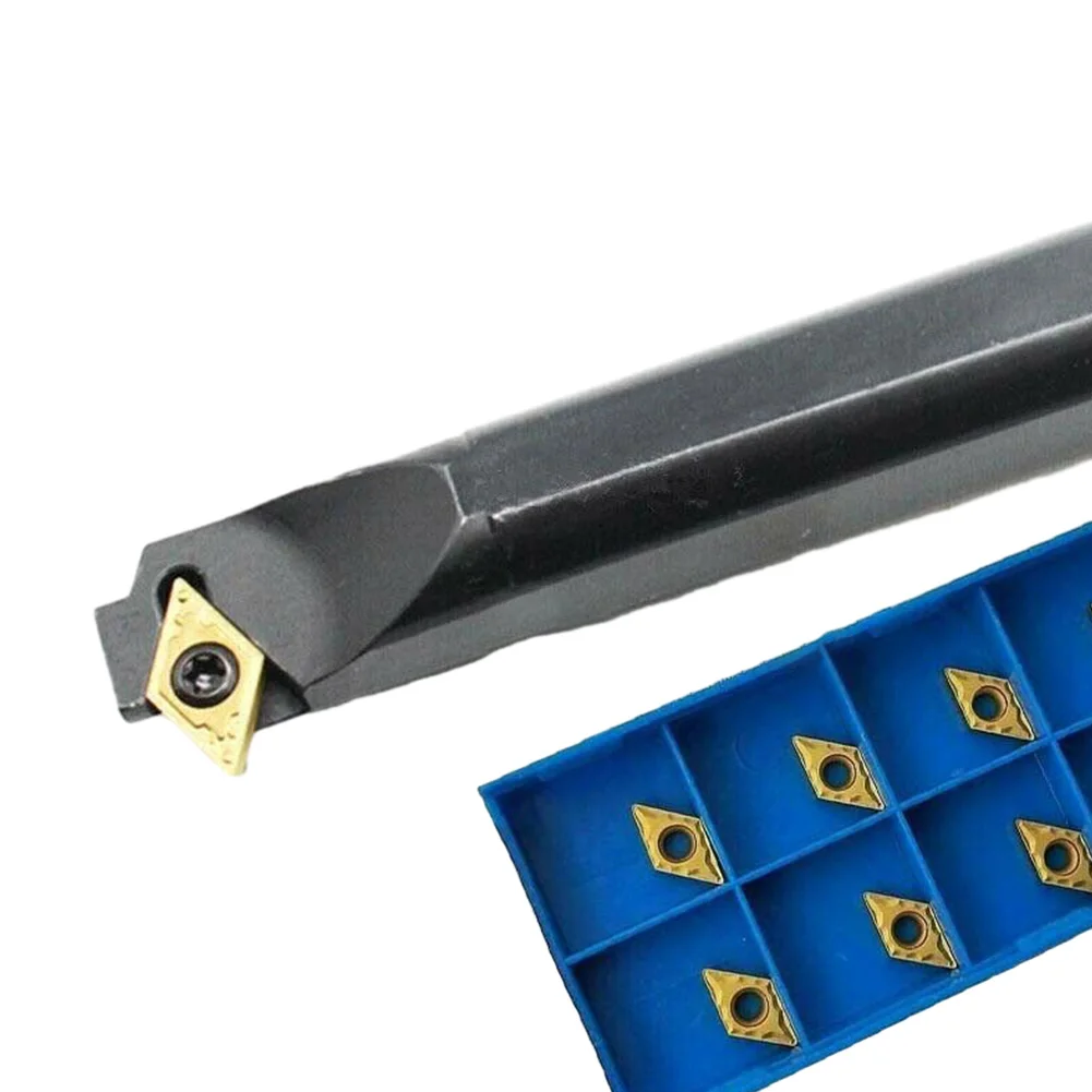 

1 Set S12M-SDWCR07 Tool Holder S12M-SDWCR07 Lathe Turning Tool Boring Bar Holder &DCM7070204 DCMT21.51 Rts