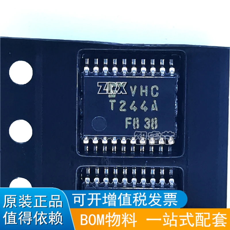 5Pcs/Lot New Original TC74VHCT244AFT Silk Screen :VHC T244A TSSOP-20 Driver Chip In Stock