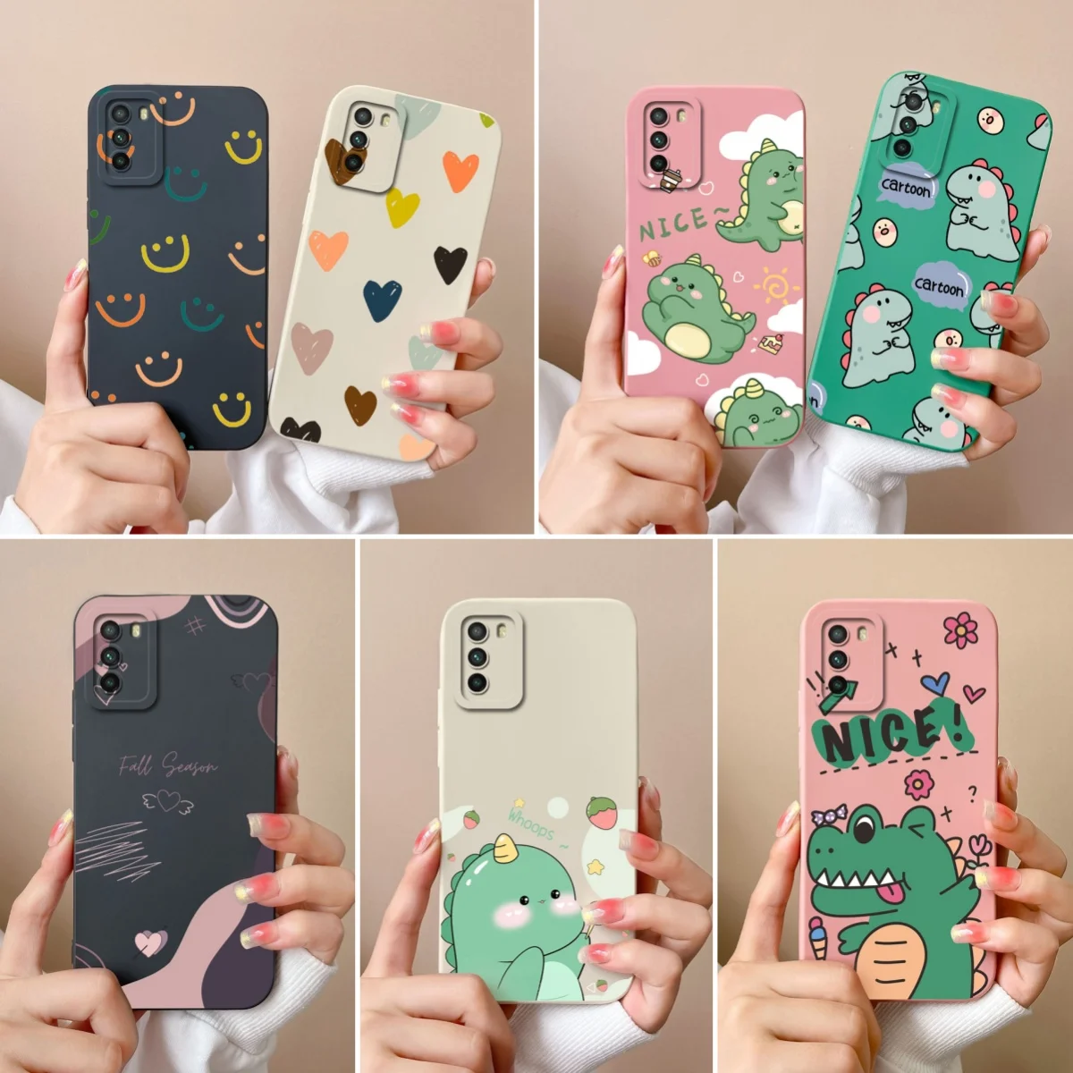 For Xiaomi Poco M3 Case Fashion Aesthetic Style Silicone Soft Cases Shockproof Phone Back Covers For Xiaomi PocoM3 Fundas Coque