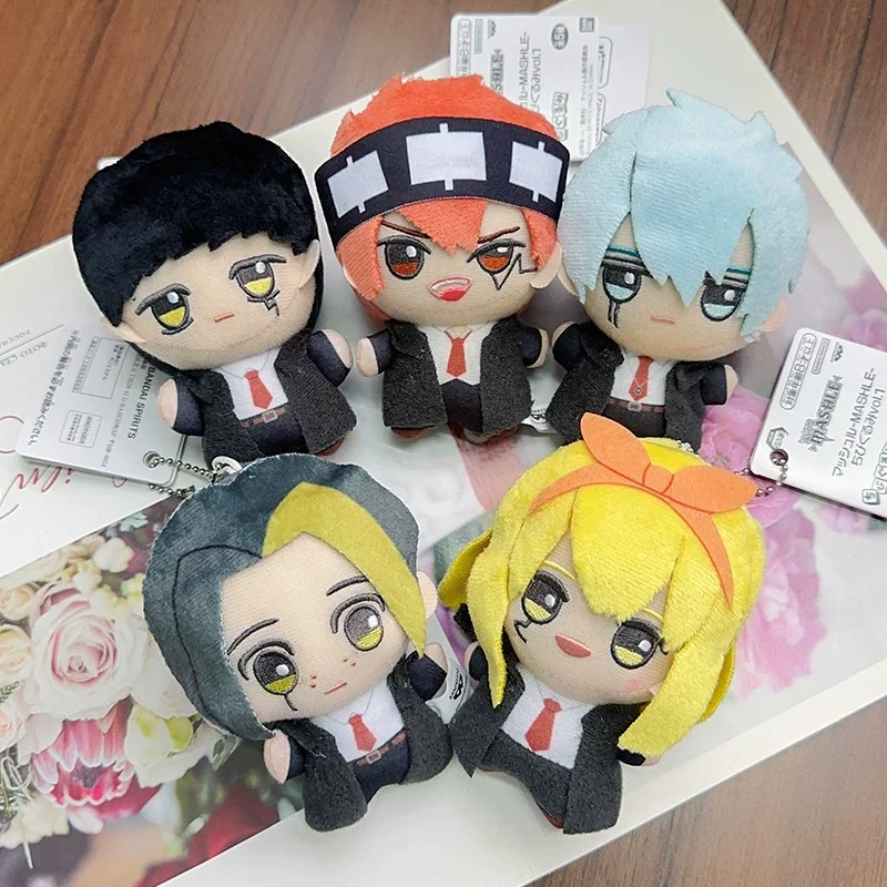 Bandai Original Anime Mashle: Magic and Muscles Lance Crown Lemon Irvine 10cm Kawaii Plush Doll Pendant Nunu Doll Toy Gift