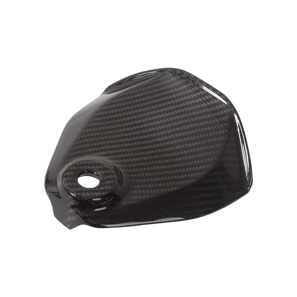 For HUSQVARNA 701 SUPERMOTO / ENDURO Key Surround Cover Key Cap Full Carbon Fiber Gloss Twill Weave Motorcycle Modification