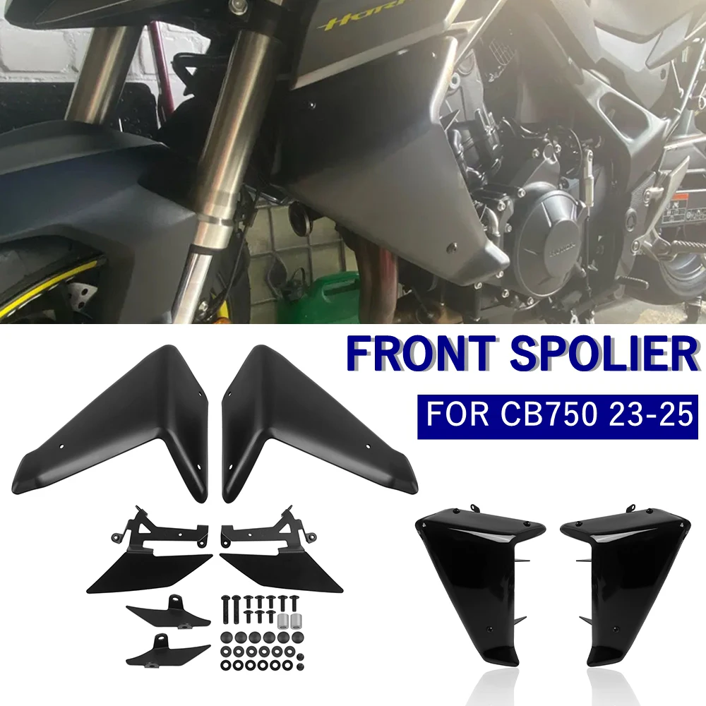 

For Honda CB 750 HORNET 2023 2024 2025 Motorcycle Front Wing Spoiler Downforce Naked Side Aerodynamic Fairing Spoilers CB750