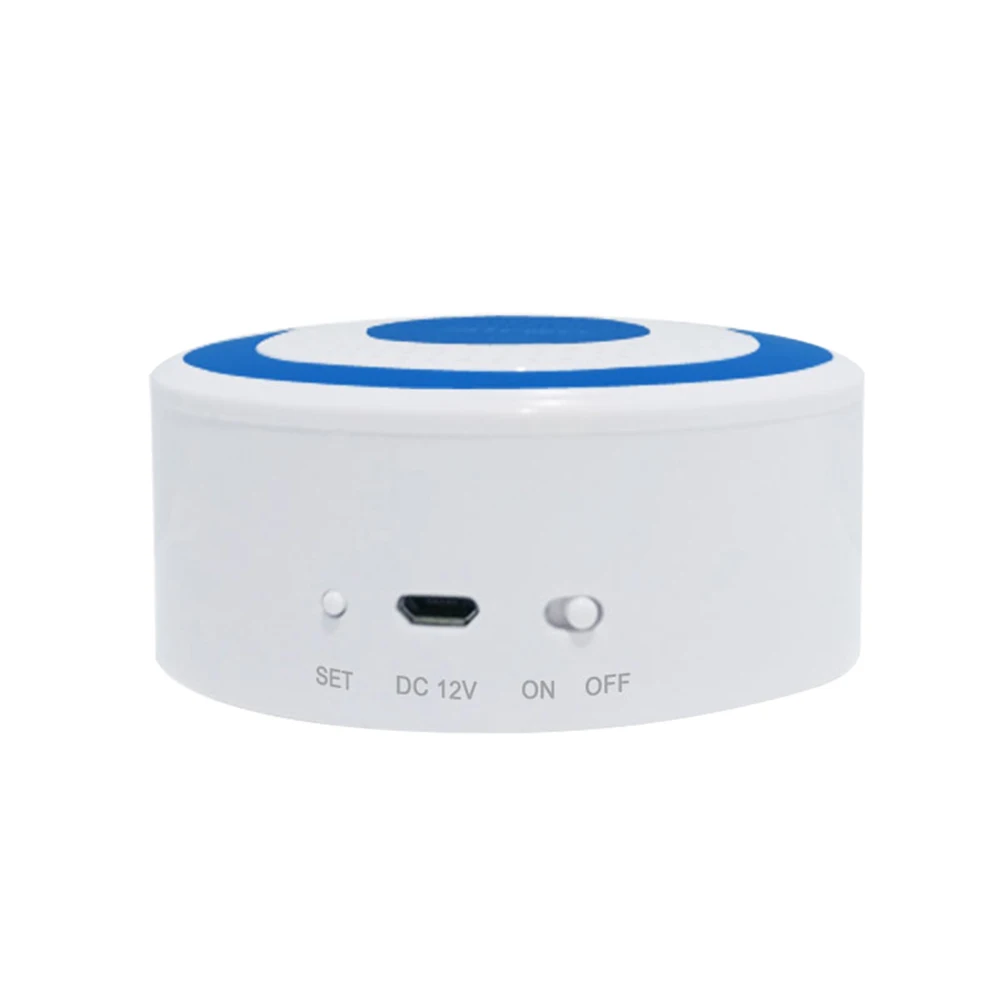 433MHz Wireless RF Alarm Siren Sound & Light Indoor strobe siren 100DB Horn Siren for home security alarm system