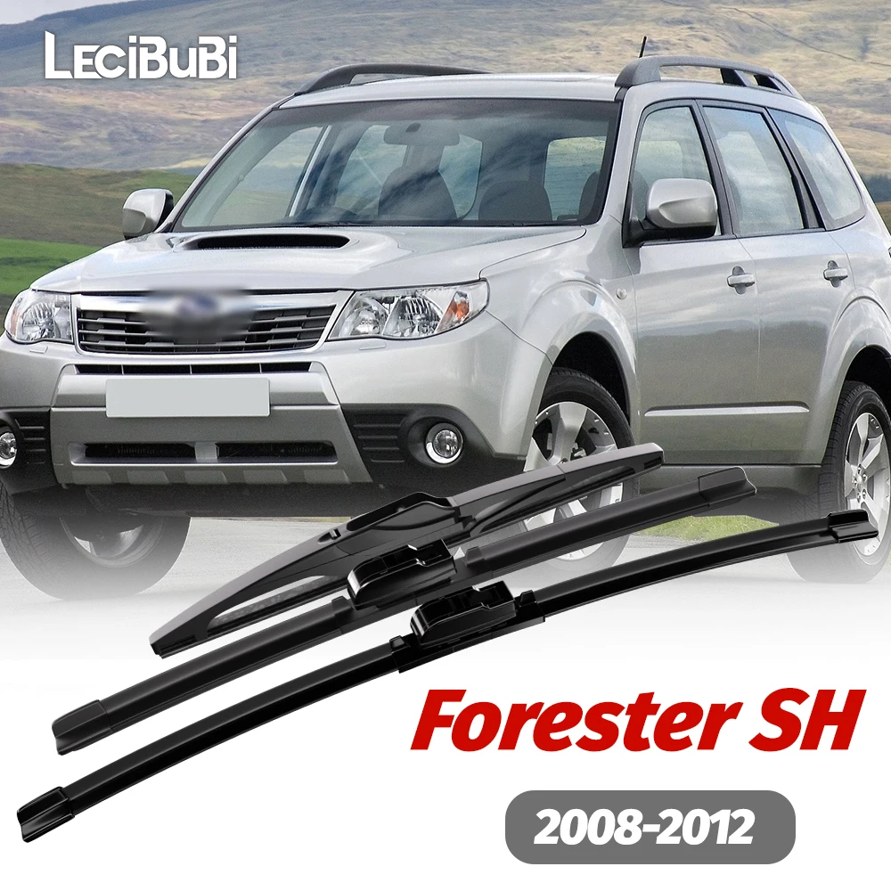 1 satz Vorne und Hinten Scheibenwischerblätter Scheibenwischer Für Subaru Forester SH 2008-2012 2009 2010 2011 Zubehör