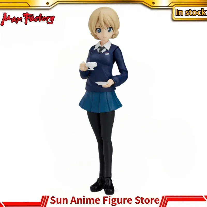 

In Stock Original Max Factory Figma#406 Girls Und Panzer Der Film Darjeeling Anime Figures Action Figures Toys Gifts Ornaments