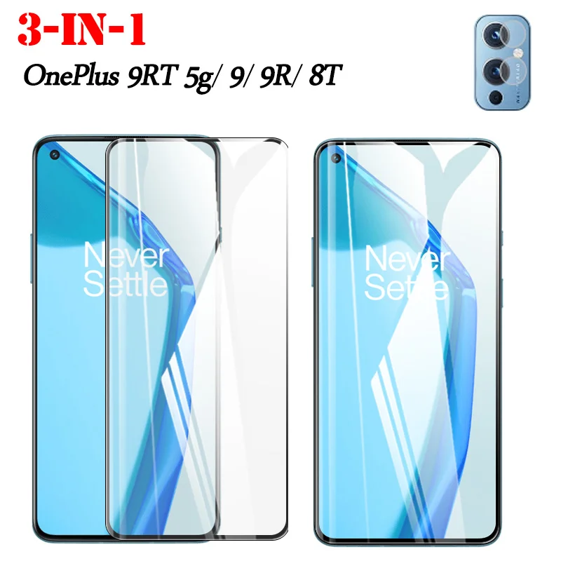 

protective tempered glass for oneplus9rt OnePlus 9rt 5g verre trempe for oneplus 8t 9 rt screen protector one plus 9 9r 9rt protection camera