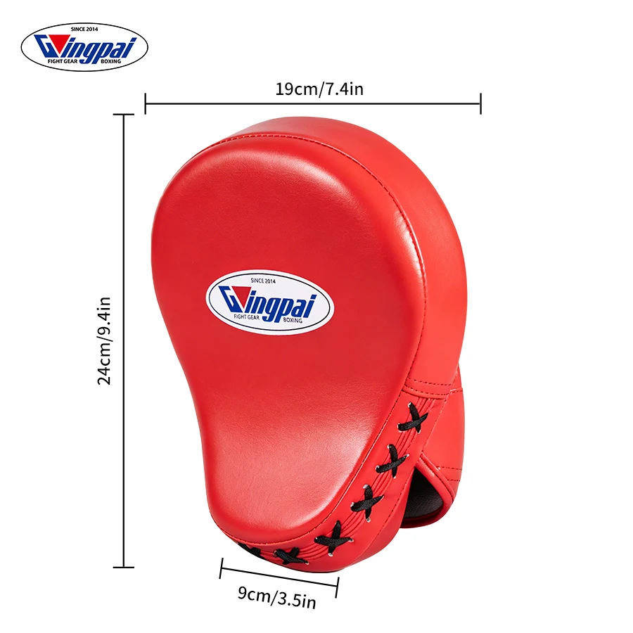 1 Piece Boxer Target Arc Muay Thai Combat Taekwondo Foot Target Youth Training Protective Gear Baffle Free Combat Pad