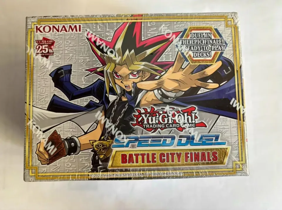 Yugioh KONAMI TCG Speed Duel Battle City Finals English SBC2 Official  Collection Sealed Booster Box - AliExpress 26