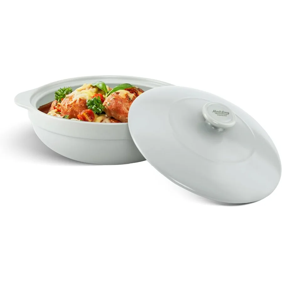 

Фарфоровая голландская кастрюля с крышкой, без свинца и кадрами, безопасная кастрюля для духовки с крышкой, глиняная кастрюля для приготовления пищи на газе и входе