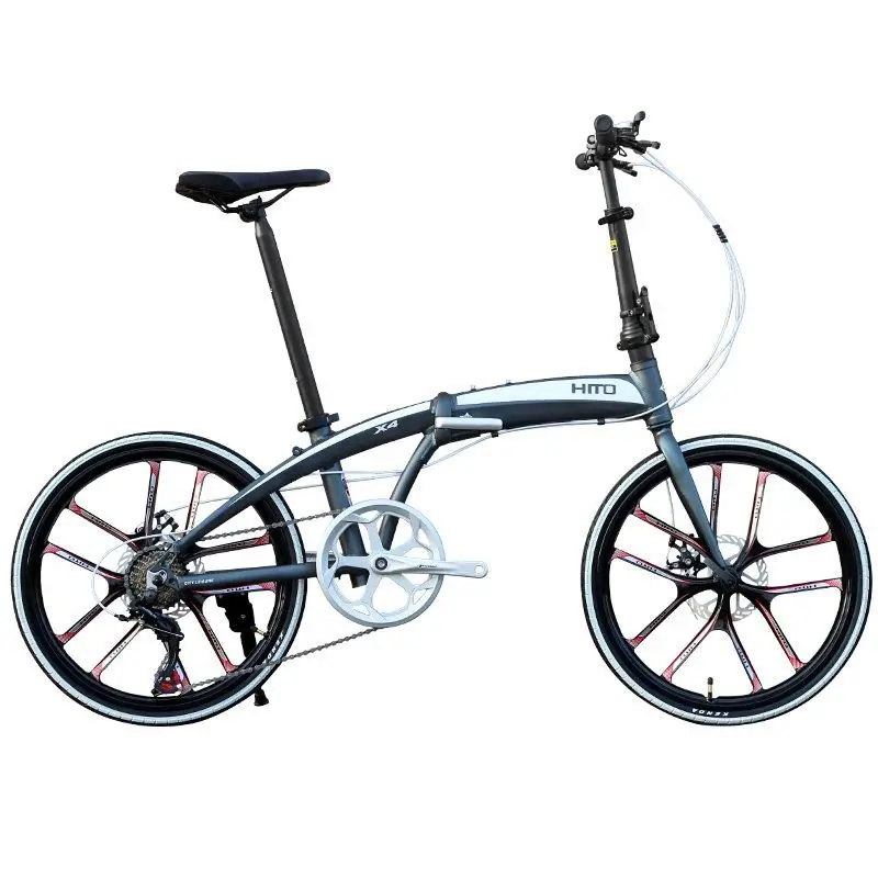 

22-inch folding bicycle ultra-light portable male and female adult road bike variable speed