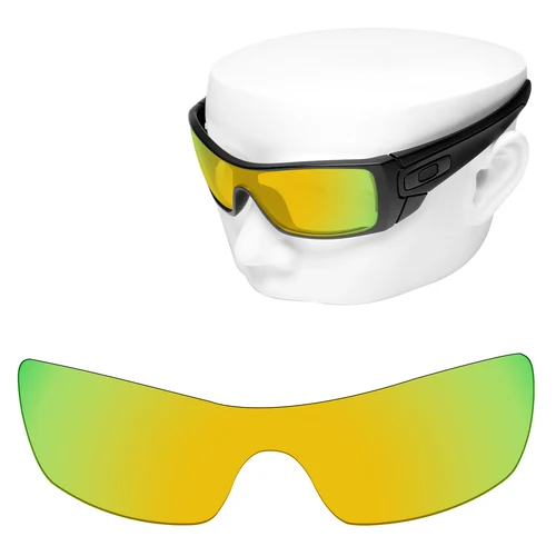 Imagen 2 del producto Lentes de repuesto polarizadas OOWLIT para montura de gafas de sol Oakley Batwolf OO9101-multicolores