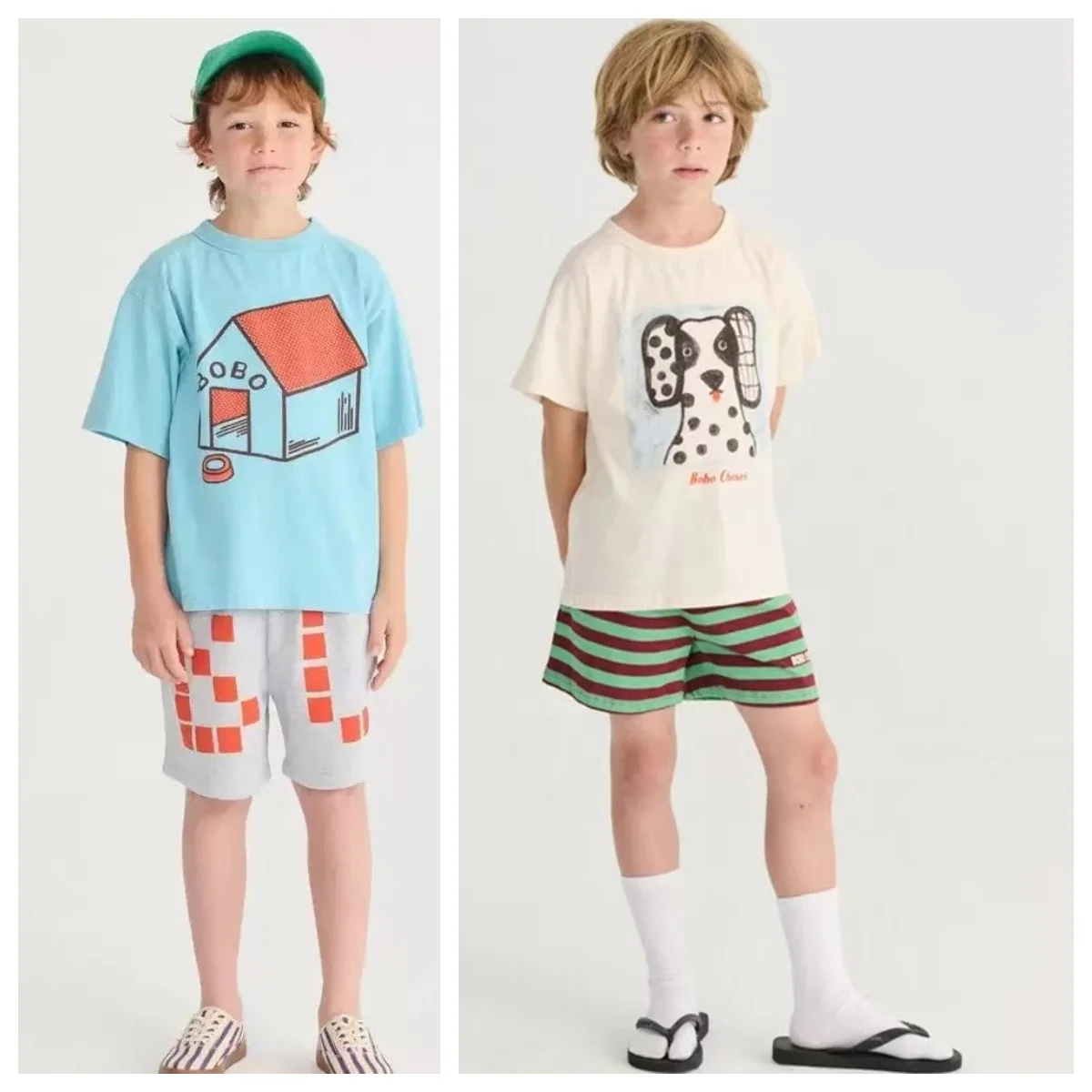 

T-shirts for Kids Summer Pure Cotton Breathable Tops, Short Sleeves Kids Clothes T Shirt for Kids Boy 10 Years