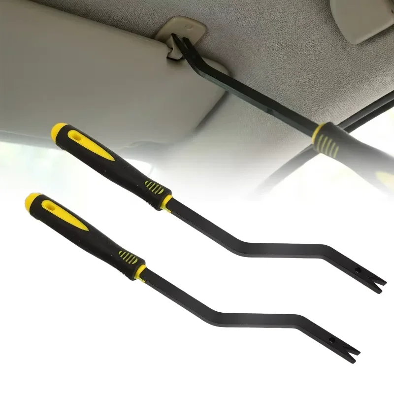 Sun Visor Assist Handle Removal Tool Set Prevents Damage Car Headliner Clips DIY Interior Panel Pry Tool Disassembly Handle