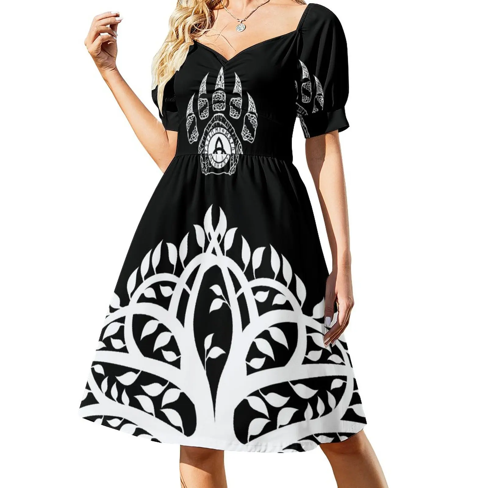 

Celtic Knot /// Berserker (Variant II) Sleeveless Dress Woman clothing Women's long dress dress for women 2023