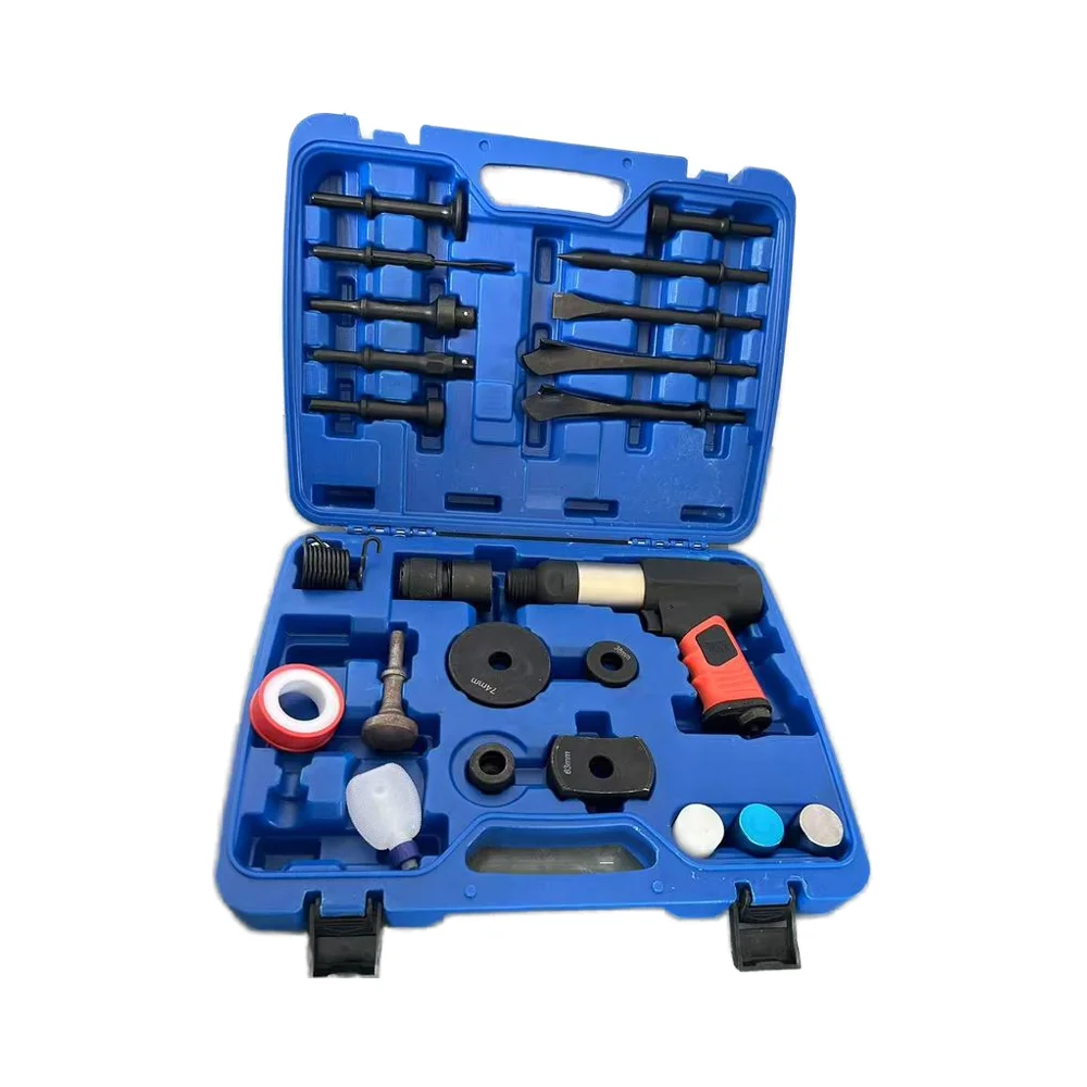 Custom 19-Piece Car Chassis Repair Tool Set Ball Joint Control Arm Shock Absorber Strut Nut Remover Installer with Air Hammer