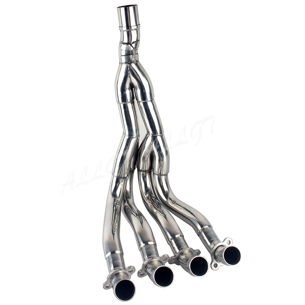 Stainless Steel Exhaust Downpipes Header Pipe fit for Honda CBR 1000RR 2008 2009 2010 2011 2012 2013 2014 2015 2016